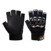 Men Half Finger Gloves Slip Rresistant Wear-resistant Racing Off-road Shatterproof Breathable Motorcycle Bicycle Glove