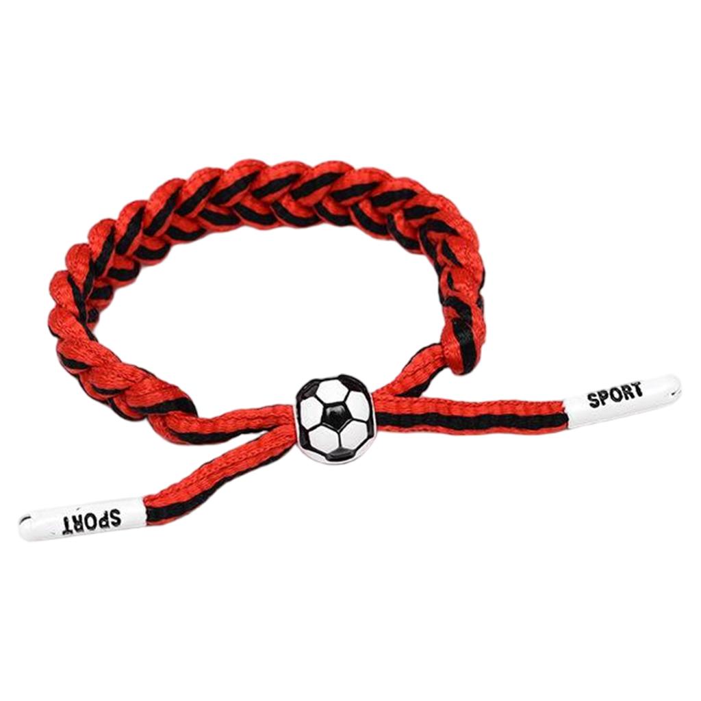Football Star Woven Bracelet Souvenir