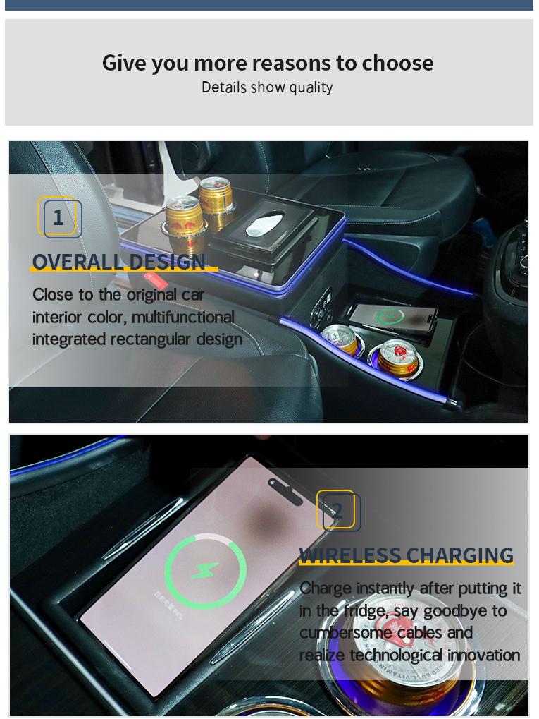 Mercedes-Benz Vito (2015-2024) Modificare cutie de depozitare cotieră.