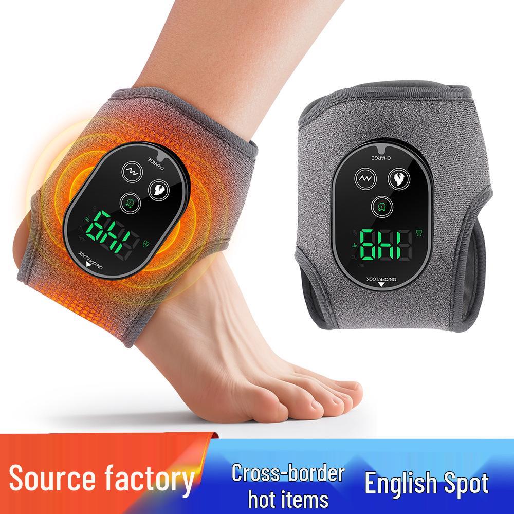 Smart Temperature Control Foot and Ankle Vibration Massager for Joint Relaxation and Protection