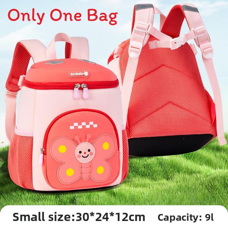 Sesame Baby Kids School Backpack With Breathable Waterproof Material Pink Small