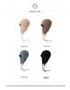 Autumn/Winter Pure Cashmere Earflap Knit Hat - Retro, Warm, Cold-Proof.
