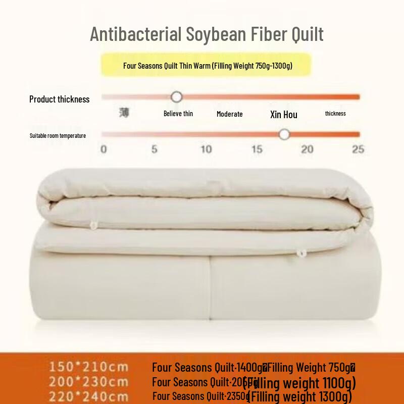 

Antibacterial Soybean Fiber Quilt