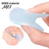 Flexible Toe Spacer 2PCS Gel Separator, Soft Flared Spreader Straightener, Ultra-Thin Non-Slip A-shaped Separator Comfortable Bunion Corrector,