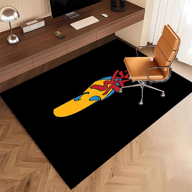 Wu-T-TANG Clans Print Area Rug - Soft,Washable Non-Slip Indoor Mat,Living Room,Home Office Decorative Rug