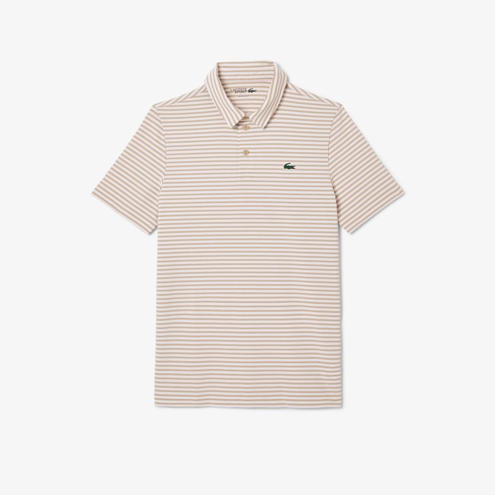 Lacoste Men's Golf Stripe Short-Sleeve Polo Shirt DH7418-55N7RY
