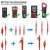 22PCS Back Probe Kit 4mm Banana Plug To Copper Alligator Clip Automotive Test Leads Set Wire Piercing Probes For Car Repair