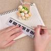 Scale Ruler Plastic Stationery Piano Rule Black White Musical Notes Straight Rulers Measuring Ruler