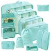 8-Piece Travel Clothing Storage Bag Set