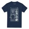 Fantastic Four Unisex Adult First Family And Herbie Blueprint T-Shirt