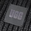 UGG W CHUNKY RIB KNIT SCARF Women's Chunky Rib Knit Scarf, Size 20166 (Black) [Parallel Import]