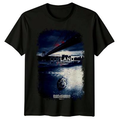 Cop Land (1997) T-shirt 100% Cotone Ispirata ai Poster di Film Uomo Top Retro Anni '90 Unisex