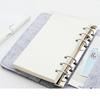 A5 A6 No Inner Pages Felt Shell Fabric Notebook Loose Leaf Notebook Inner Page Ring Binder Stationery Gift Student Supplies