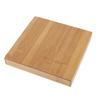 Japanese Style Rectangular Fruit Tea Food Serving Tray for Restaurant Home (19.3*19.3*3cm)