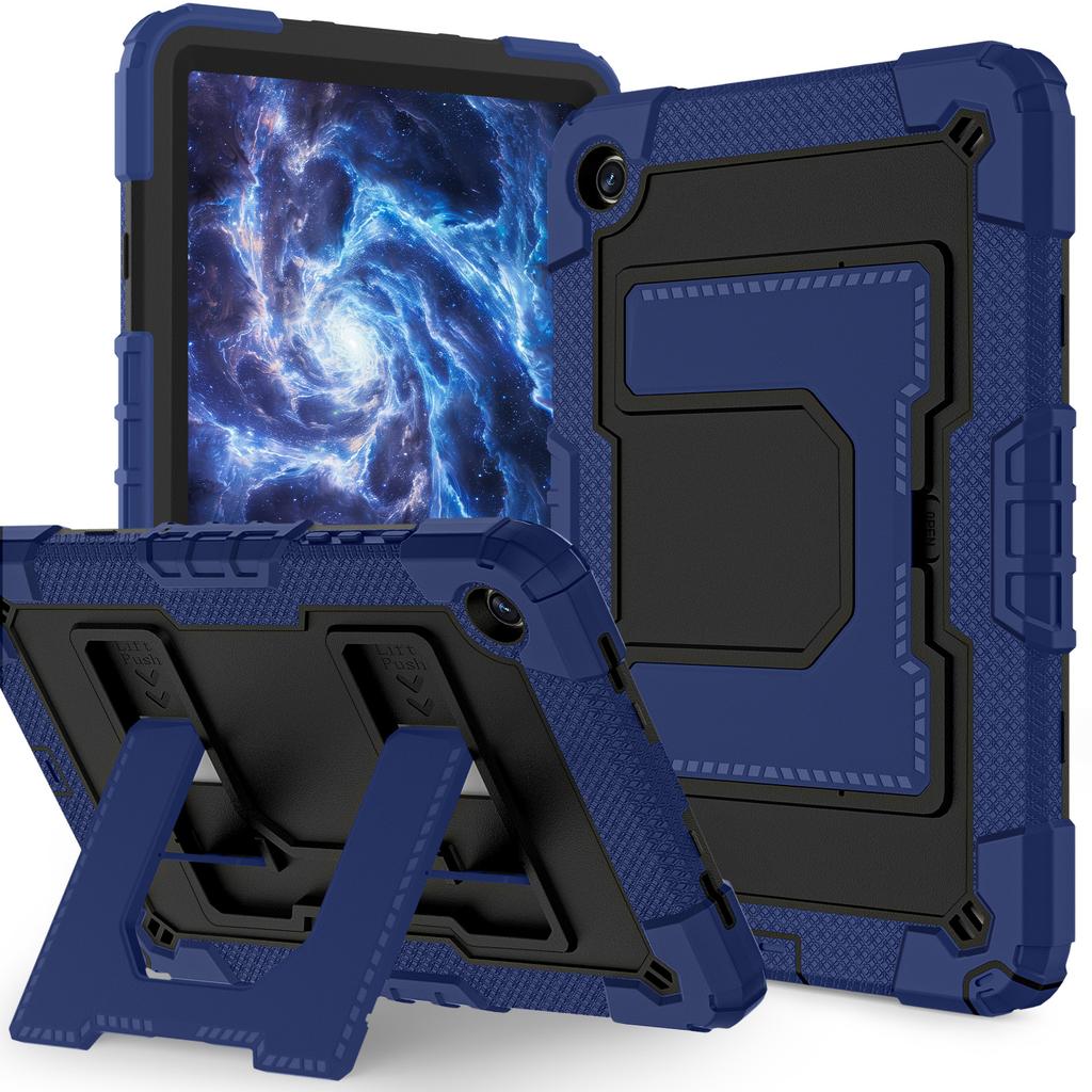 Tablet Case with Kickstand for Samsung Galaxy Tab A9+ SM-X216B Anti Drop PC+Silicone Cover