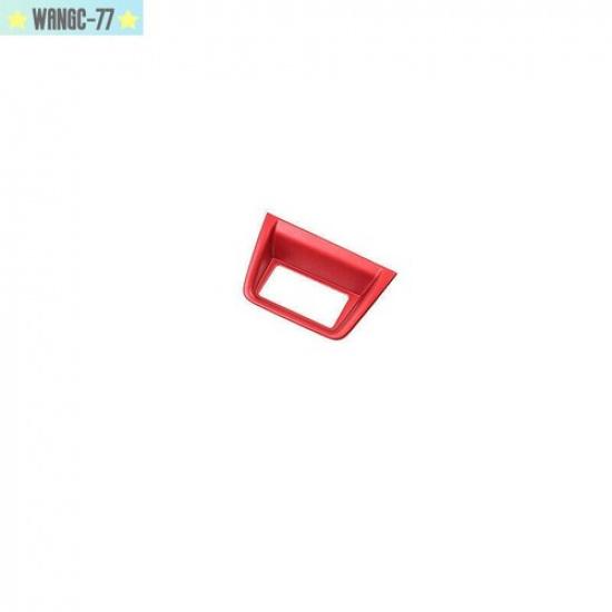 Bright Red Car Headlight Button Frame Cover Trim For Honda Accord 10th 2018-