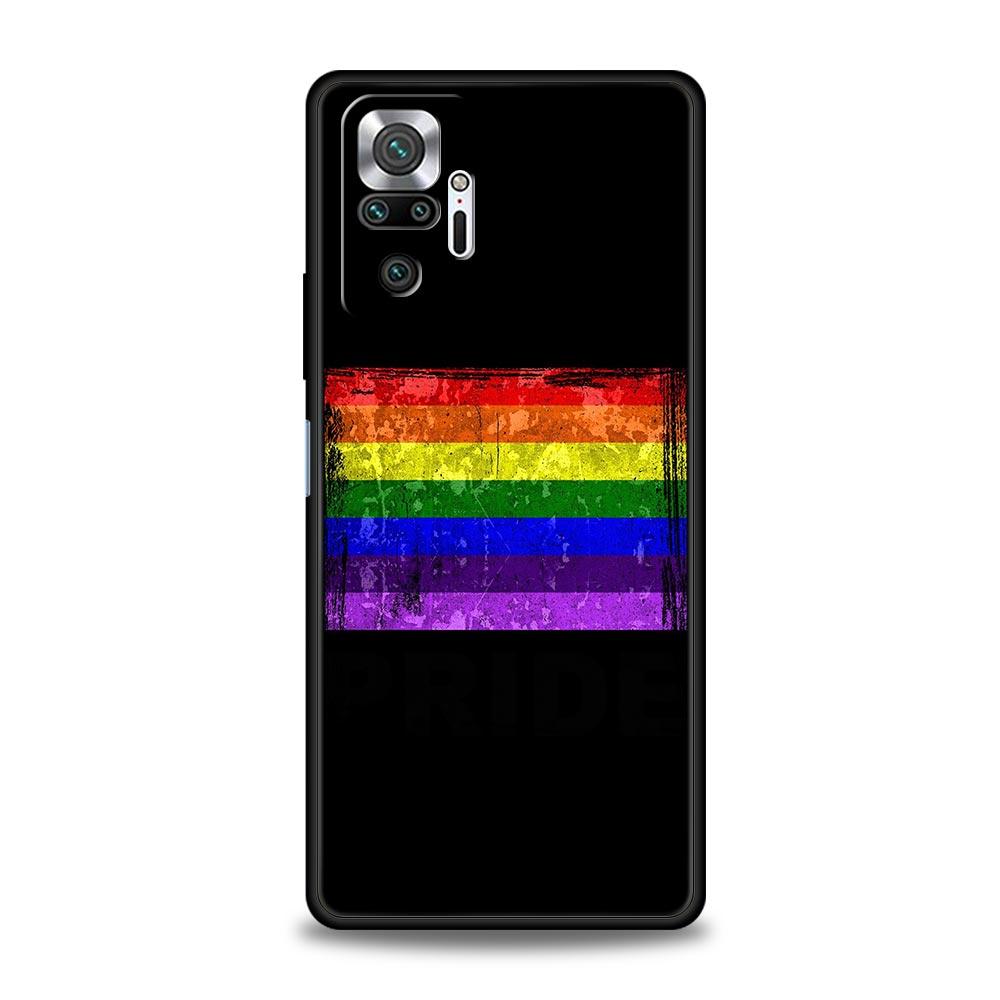 Gay Lesbian LGBT Rainbow Pride ART Phone Case For Xiaomi Redmi Note 12 11 10 9 9T 8 7 9s Pro Plus K50 K40 Gaming 10C 9C 9A Cover