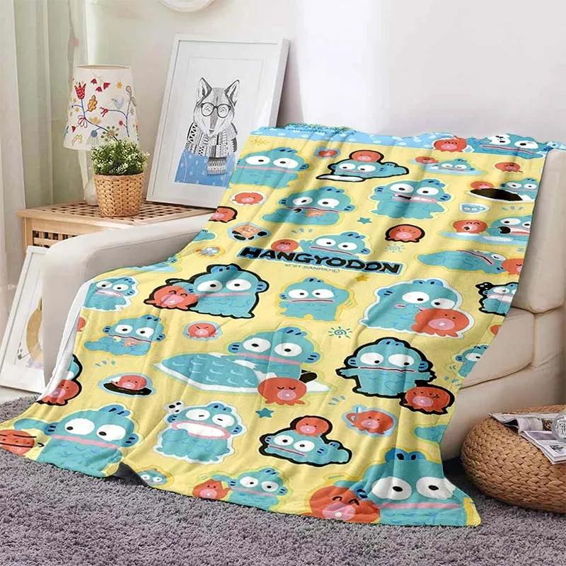 17 Styles Hangyodon Cartoon Blanket for Sofa King Size Cute Soft Flannel Throw Fluffy Bed Blanket New Born Winter Blanket Gift