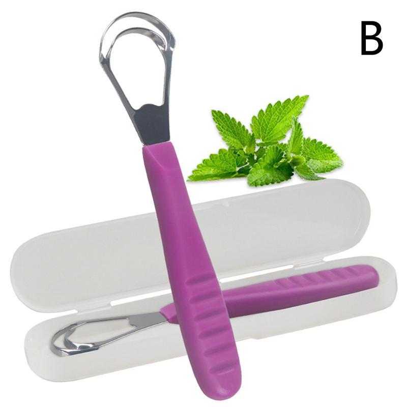 Stainless Steel Tongue Scraper Tongue Coating Cleaner Tongue Coating Brush Oral Tongue Cleaner Tool Fresh Breath