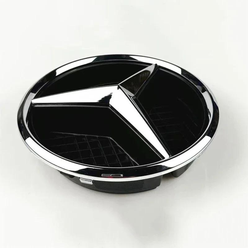 FTI5 3D Car Grill Emblem Star Badge Front Grill Logo Mercedes Benz Amg W204 W205 W213 X253 A B C E S CLA GLB GLC GLE GLS Accessories