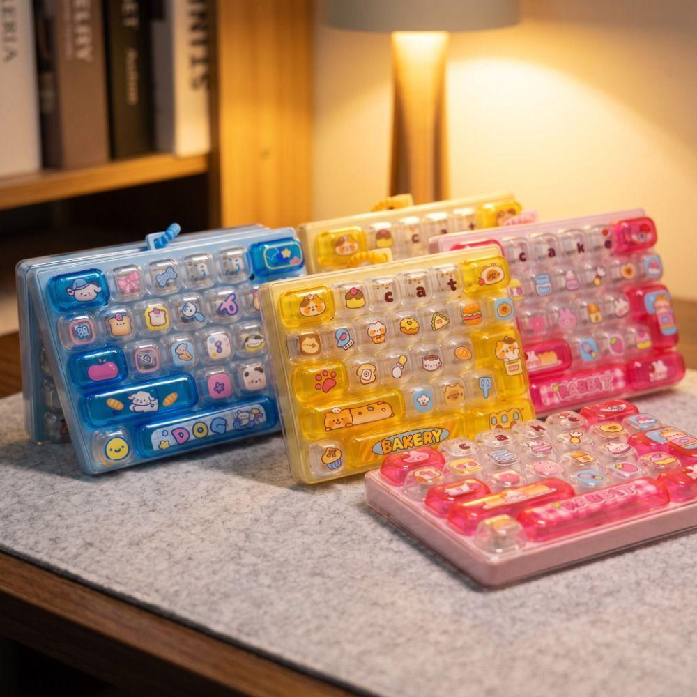 26-Tasten Mini-Tastatur Anhänger Niedliches Design Tastatur Schlüsselanhänger Kinder Tasche Anhänger