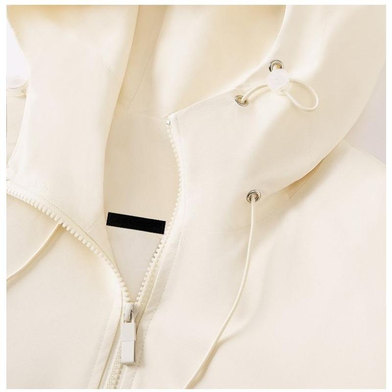 Women Workwear Windproof Waterproof Hiking Jacket Spring Autumn Outdoor Coat Petite Travel Clothing