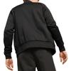 Puma T7 Forward History Track Jacket mit Logo-Print Reißverschluss Stehkragen Langarm Retro Sportjacke Herrenjacke Schwarz 621351-01
