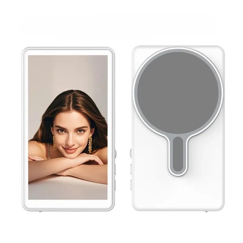 Magnetic Cell Phone Vlog Self Timer Monitor Screen Using Rear Camera Monitor For Live Streaming Creating Content Self-Timer