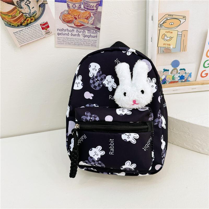 Fashionable Cartoon Toddler Backpack Lightweight Oxford Cloth For School