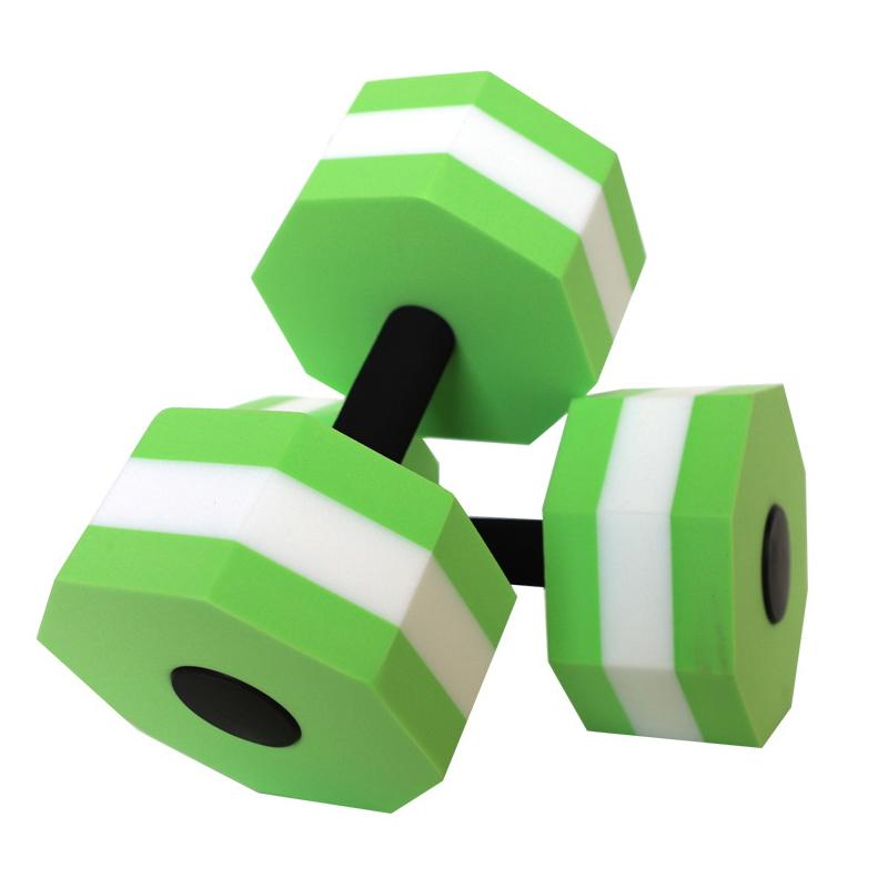 

EVA Foam Octagonal Aquatics Dumbbell Floating Swim Gym Dumbbell Toy Water Weight Aerobics Fitness Pool Water Swimming tools