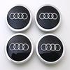 Center For Wheel Cap Car Emblem Badge Logo Cover Hub Grey 4pcsset 69mm