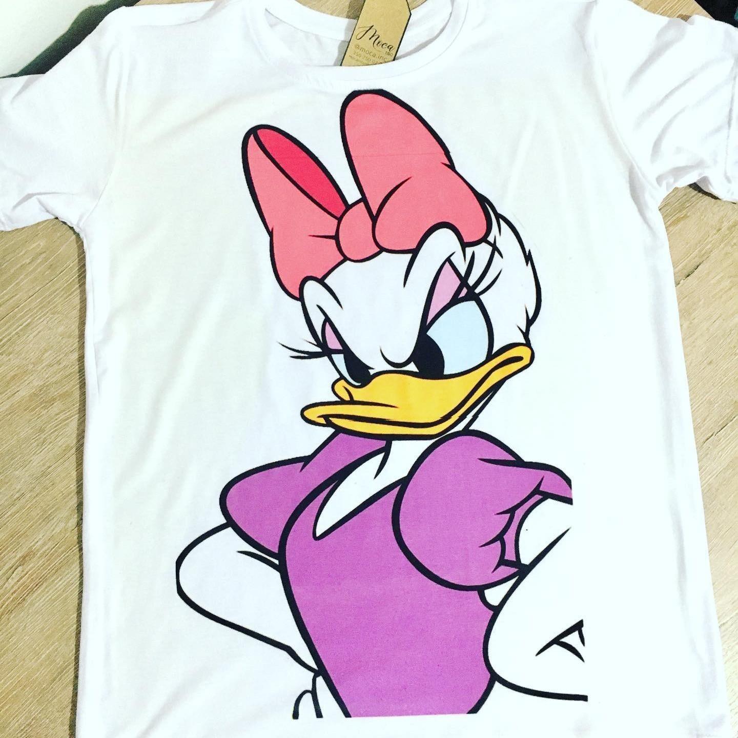 DAISY DUCK Funny Cartoon Unisex T-shirt S-5XL Unisex T-Shirt S