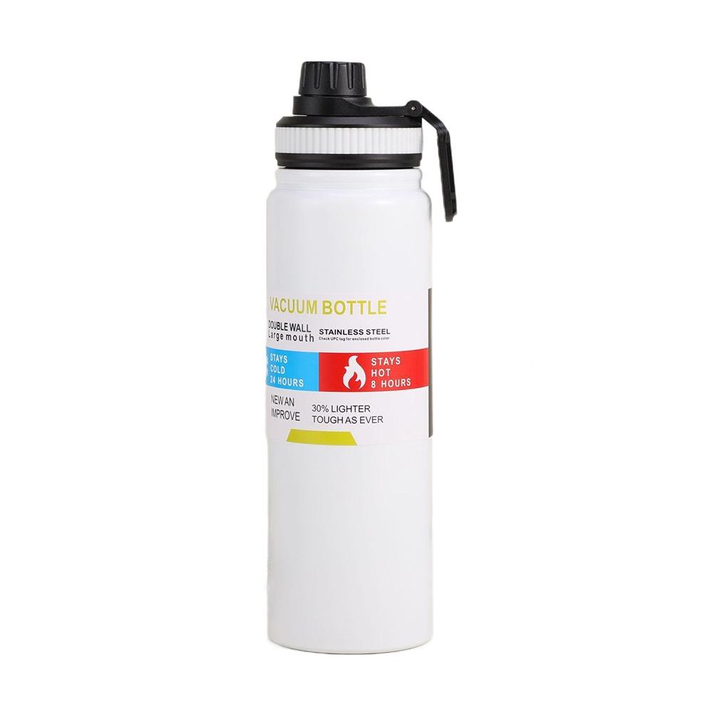 Nepropustný Izolovaný Hrnek 600/800ml Sportovní Láhev na Vodu Čajový Hrnek Termoska Proteinový Prášek