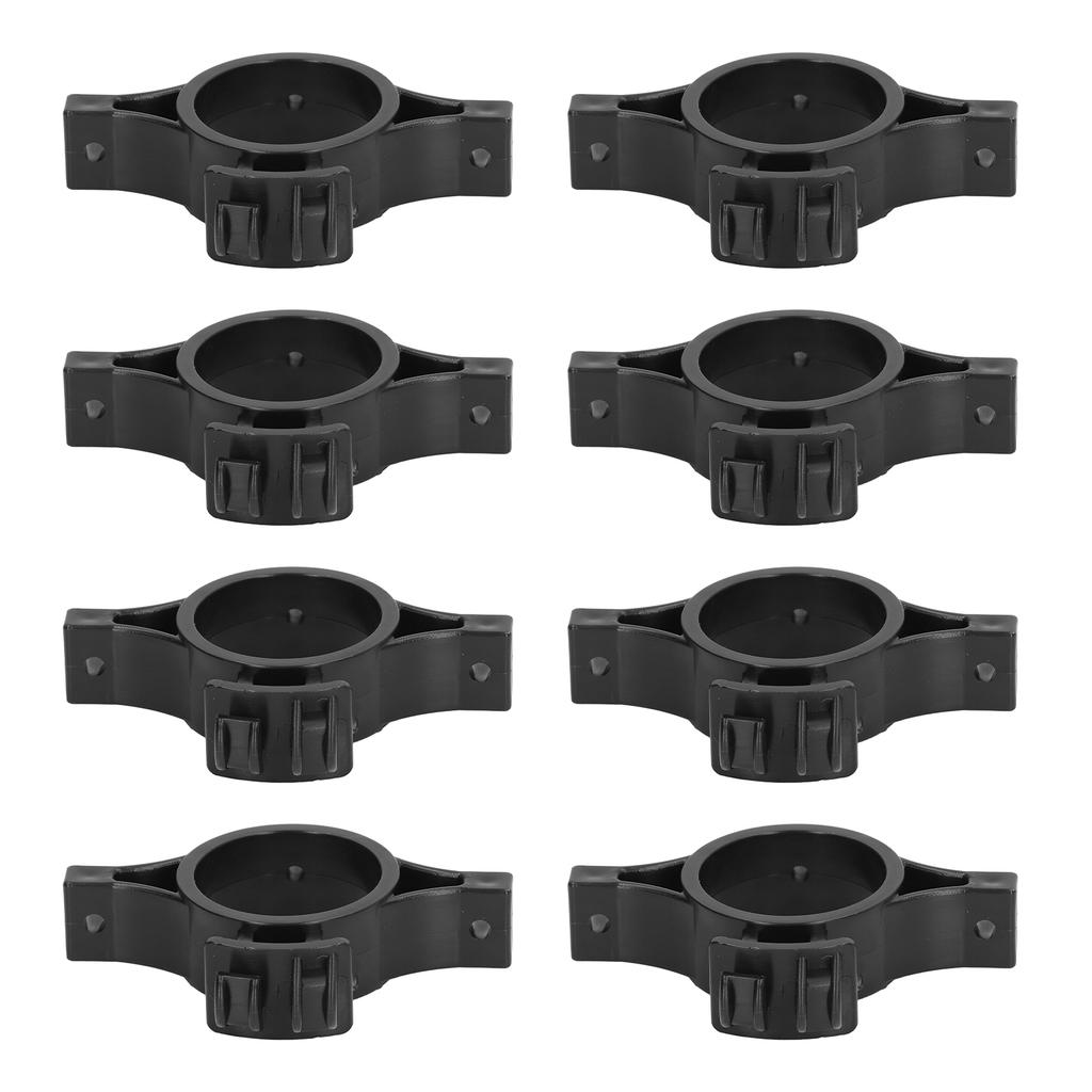 50pcs Electric Fence Insulators Pulse Electric Fence Terminal Rod Insulators with 3.2cm Hole for Farm