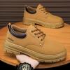 Martin Boots Men's Summer New Men's Shoes Waterproof, Non-slip and Wear-resistant Tooling Shoes Men's Casual Work Shoes Men's Trendy Shoes