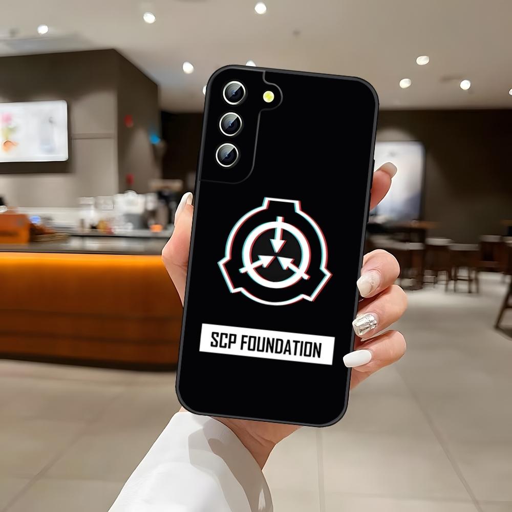 SCP S-Special Containment Phone Case For Samsung S24 Ultra S22 S23 S25 S20 Fe S21 Plus A54 A34 A16 A53 Back Cover
