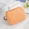 

Korean Mini Plush Square Zipper Coin Purse Women Thin Small Handbag Card Package Coin Bag Cute Purse Key E… More