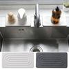 2Pcs Natural Water Absorbent Stone Trays Bathroom Soap Dishes With Secure Design For Shower Sink And Counter Use
