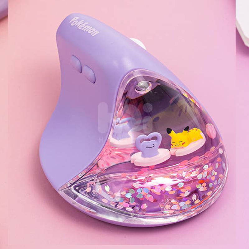 POKEMON Original Ditto Pikachu Bluetooth Vertikale Maus 2,4 GHz Kabellose Maus