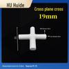 Three-Dimensional Plastic Right Angle Joint Connector for Tent and Studio Accessories