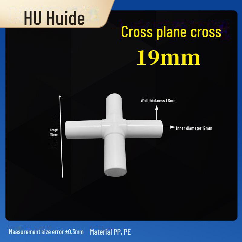 Three-Dimensional Plastic Right Angle Joint Connector for Tent and Studio Accessories