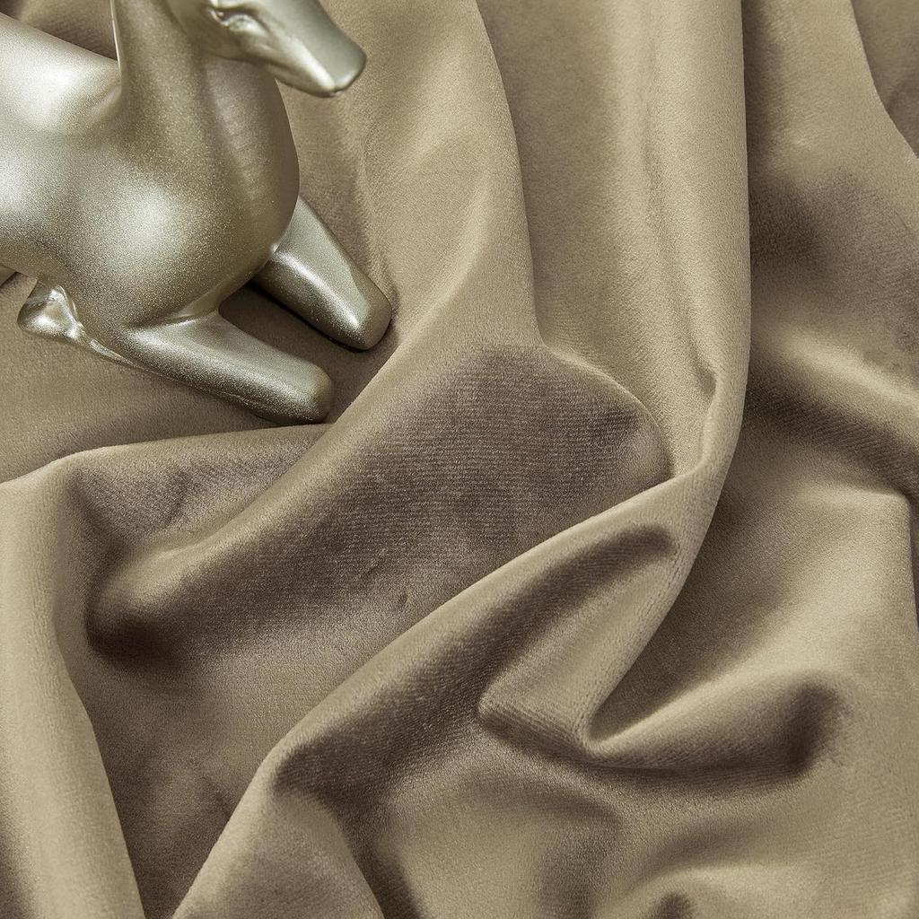 310cm Height 70 - 80 % Lightblocking Livingroom Space Windowpane Velvet Drapes Bedchamber Drapes DrapesSolidColorDrape