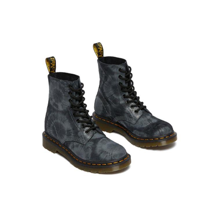 Dr. Martens 1460 Comfortable Versatile Short Boots Women Boots Black Gray 26406001