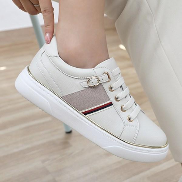 

Сверхлегкие кроссовки J-Shoe Ocean из воловьей кожи с ремешком, 4 см