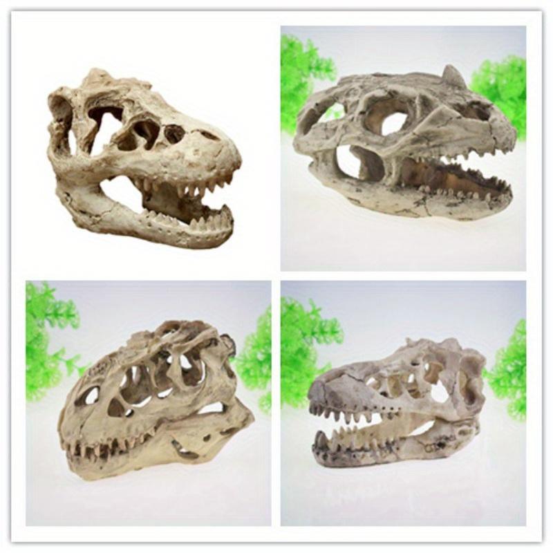 1 Pcs Dragon Resin Aquarium/Terrarium Decoration Crocodile Skull For Fish Tank