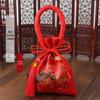 Portable Tassel Wedding Candy Bag - Souvenir Packaging for Weddings and Celebrations