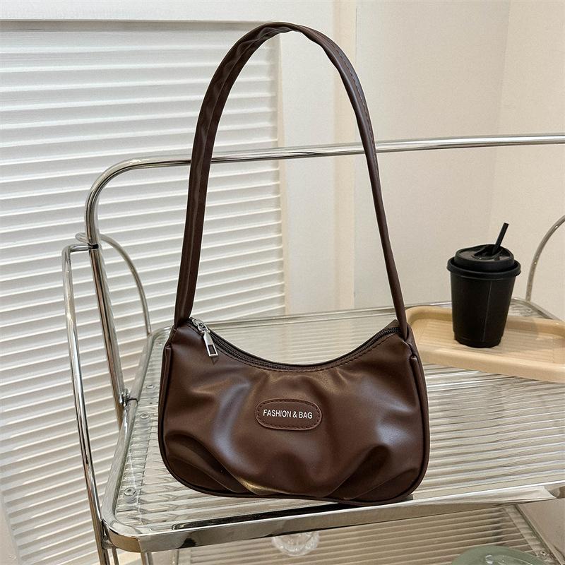 Summer New Popular Fashion Armpit Bag High Value Casual Shoulder Bag Niche Women's Bag
