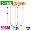 LED Plant Grow Lights Full Spectrum Indoor Hydroponics Seed Flower Vegetables Growth Box Cultivation Lamp EU plug 30/50CM AC220V