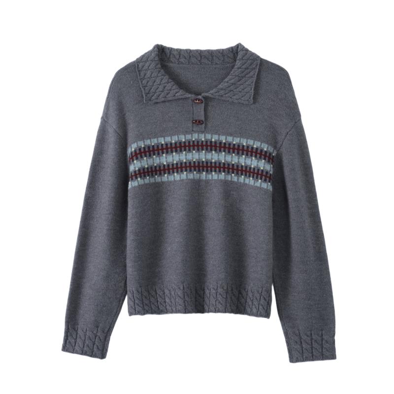 Женский зимний пуловер betu с узором Fair Isle