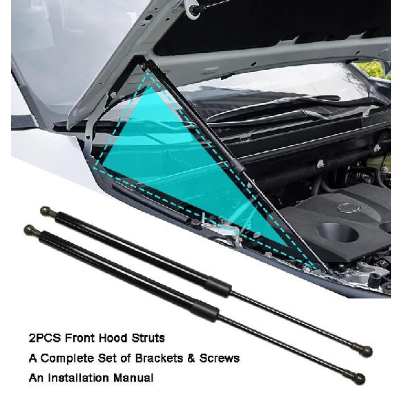 1 Set Gas Struts For Chevrolet Spark EUV 2024-2026 Baojun Yep Plus Front Hood Bonnet Lift Support Damper Shock Absorber Prop Rod